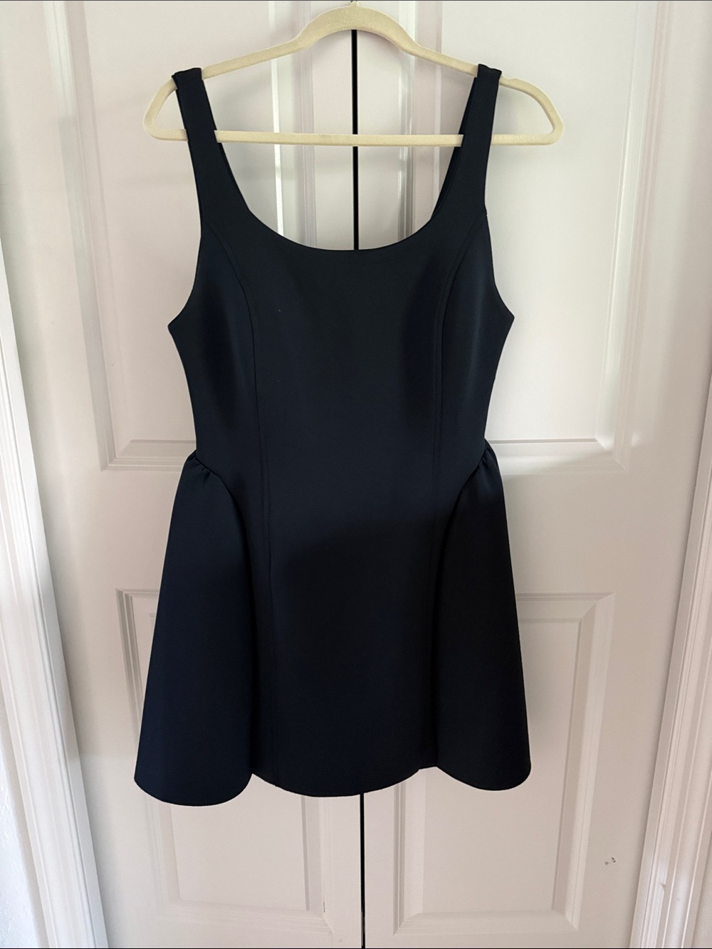 Black Maeve sleveless dress. Voice fabric. Anthropology M
